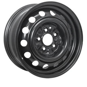 RTX Wheels – Steel Wheel – Black – 15″x6.5″ 42mm – All weather Wheels – H70183AM